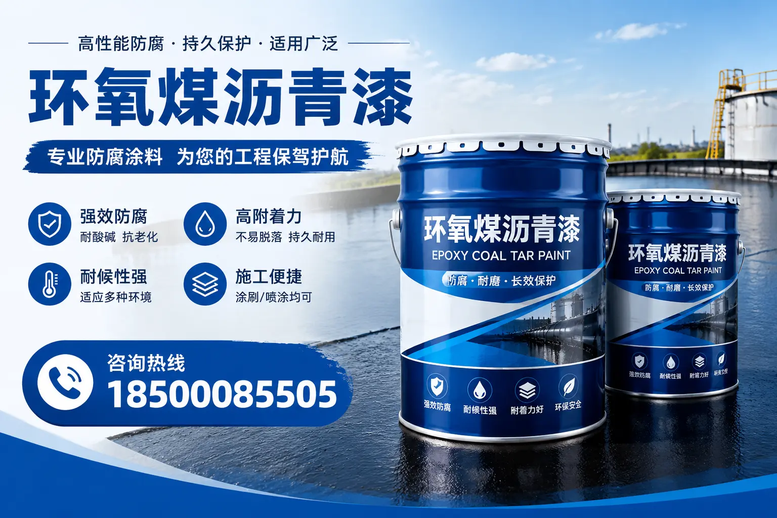 环氧煤沥青漆与其他漆类的比较，三明用户的选择依据