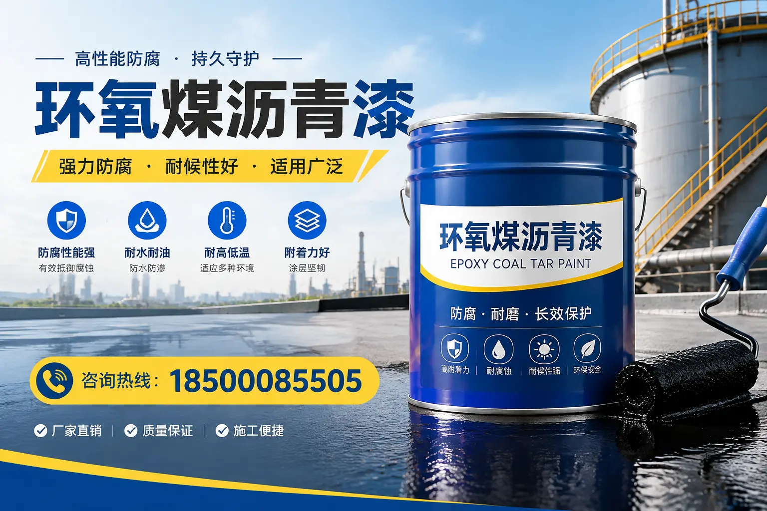 环氧煤沥青漆的储存与运输注意事项,三明企业须知